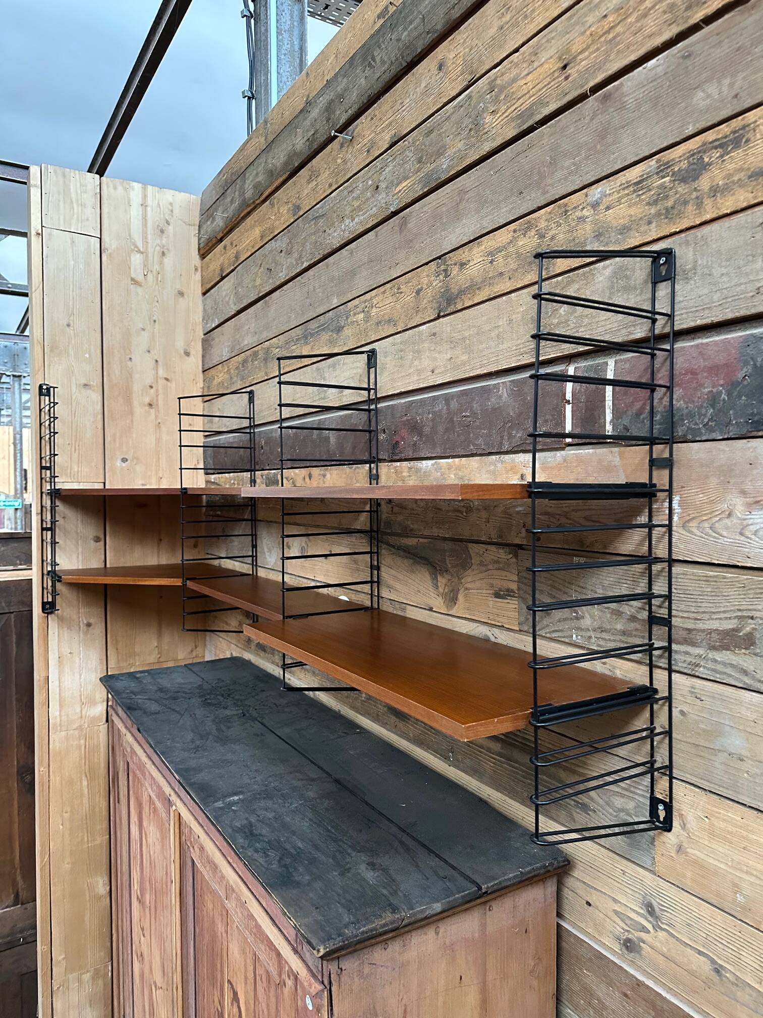 1960s TOMADO Modular Shelving Unit