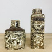 Pair of Royal Copenhagen Fajance vases by Nils Thorsson