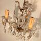 Old baroque chandelier with tassels