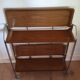 Desserte roulante en formica vintage