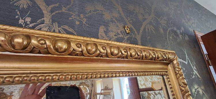 19th century mirror 177x135