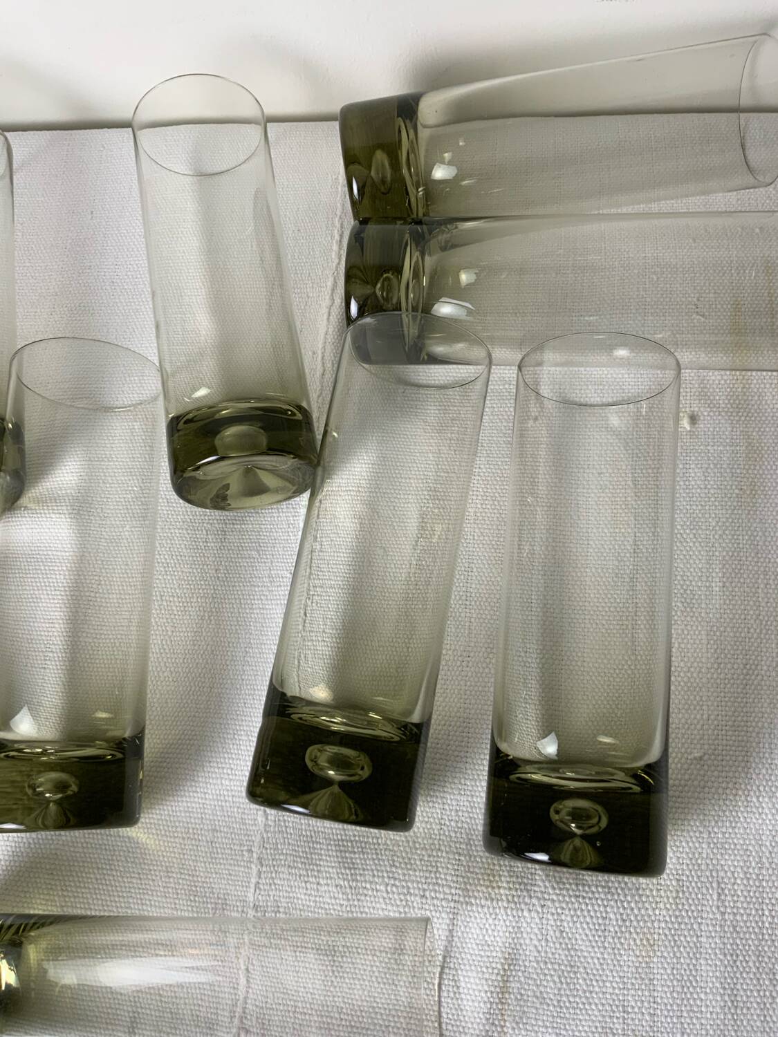 Long Drink Smoked Glasses