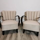 Armchairs by Jindřich Halabala, 1950s, Set of 2
