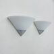 Set of 2 Limburg Glashütte wall lamps sconce , 1970s