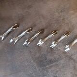 Set of 6 metal knife holders