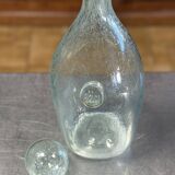 Biot: Very important bubble glass bottle