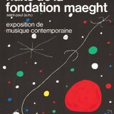 Poster the nights of the Maeght foundation