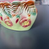 Slush planter with flower patterns
