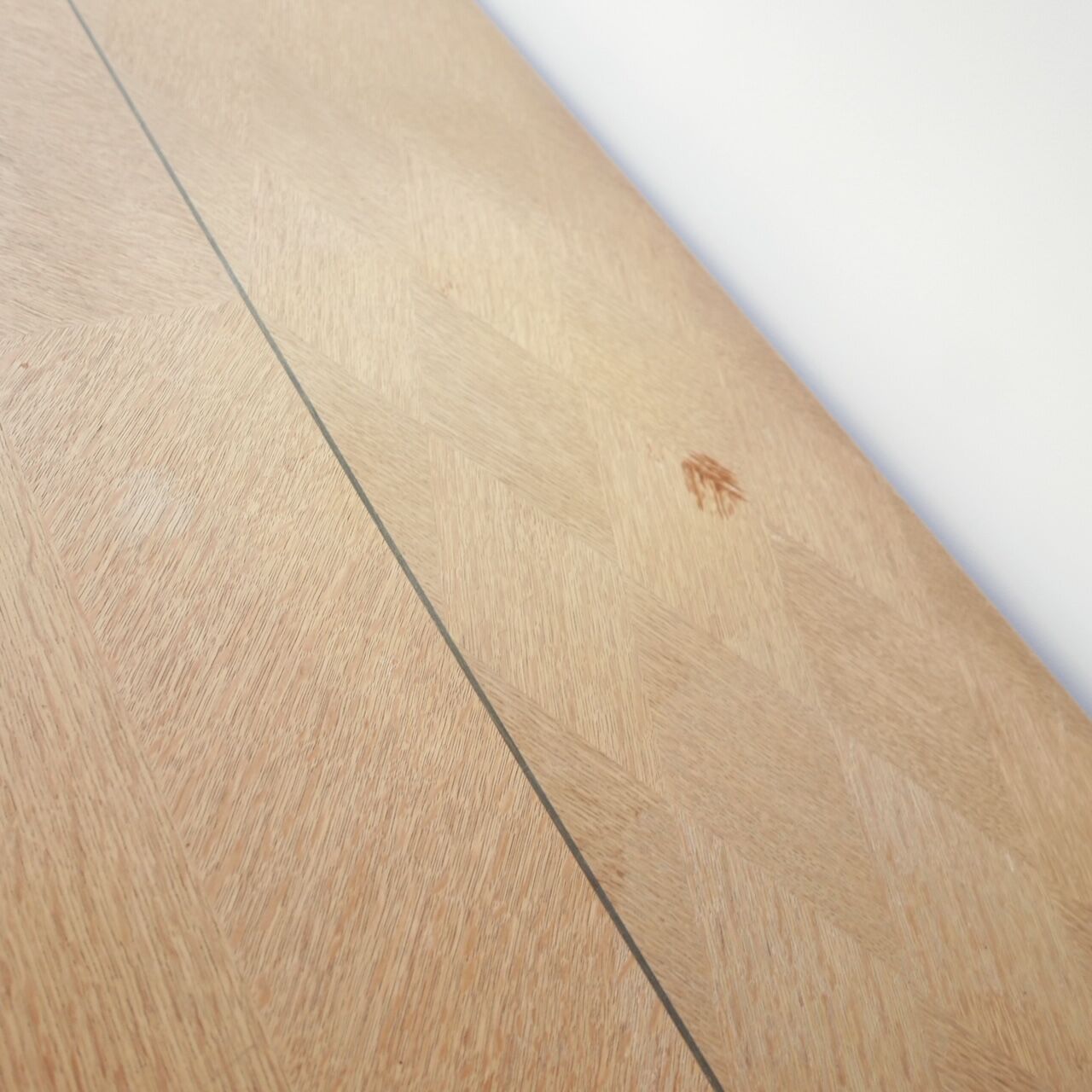 Mid-century blonde french credenza