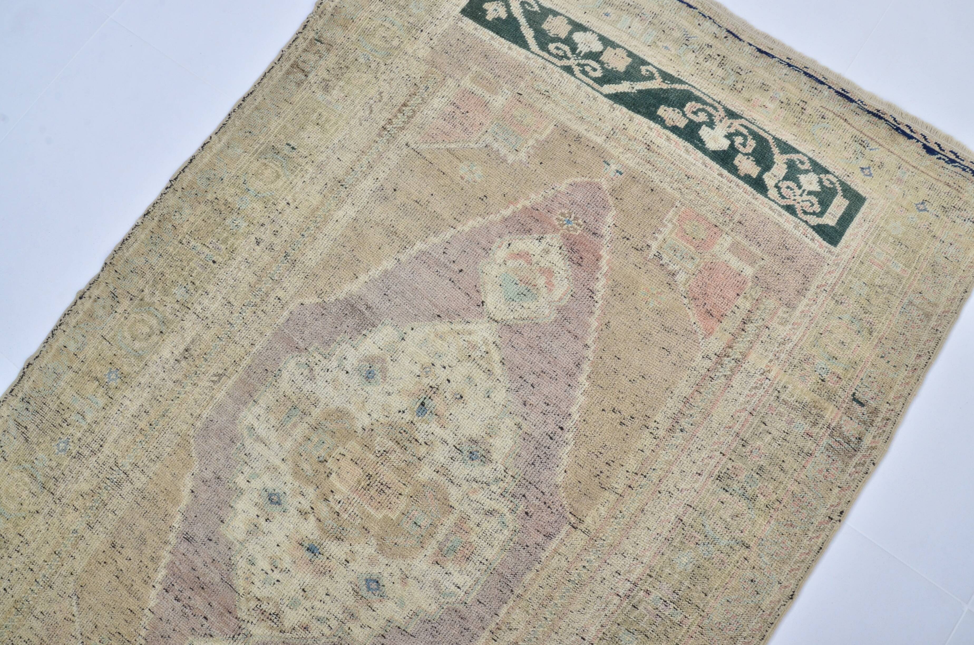Wool Handmade Vintage Area Rug sku 3295