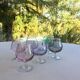 Set de 6 verres à cognac irisés