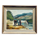Raimont Lecourt, old painting, oil on panel