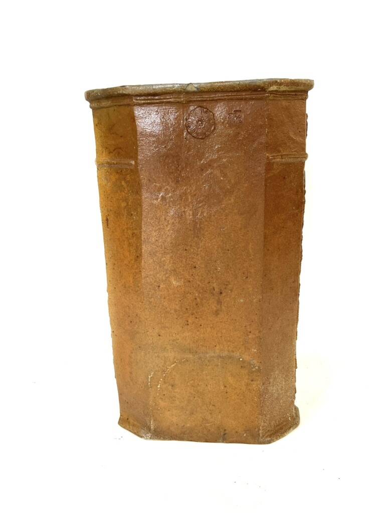 Terracotta garden fountain