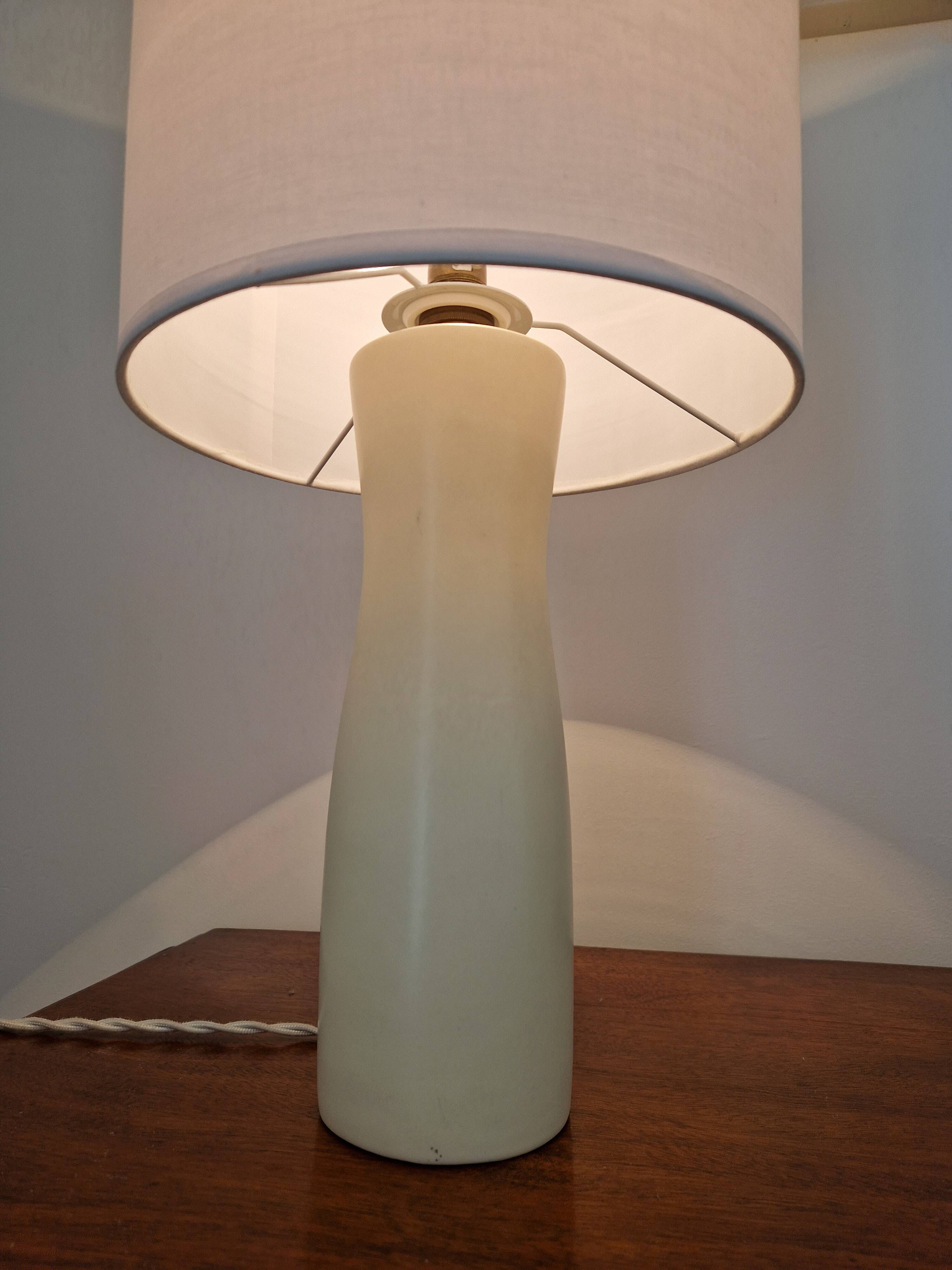 Vintage ceramic lamp base from the 60s