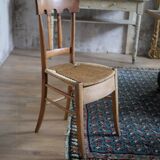 Ancienne chaise paillée