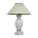 Mid-century Glass table lamp, 1970's.