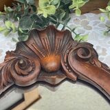 Miroir en Bois Sculpté – Style Baroque / Rocaille - Rococo