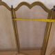 Brass fire screen