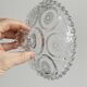 Antique glass fruit bowl