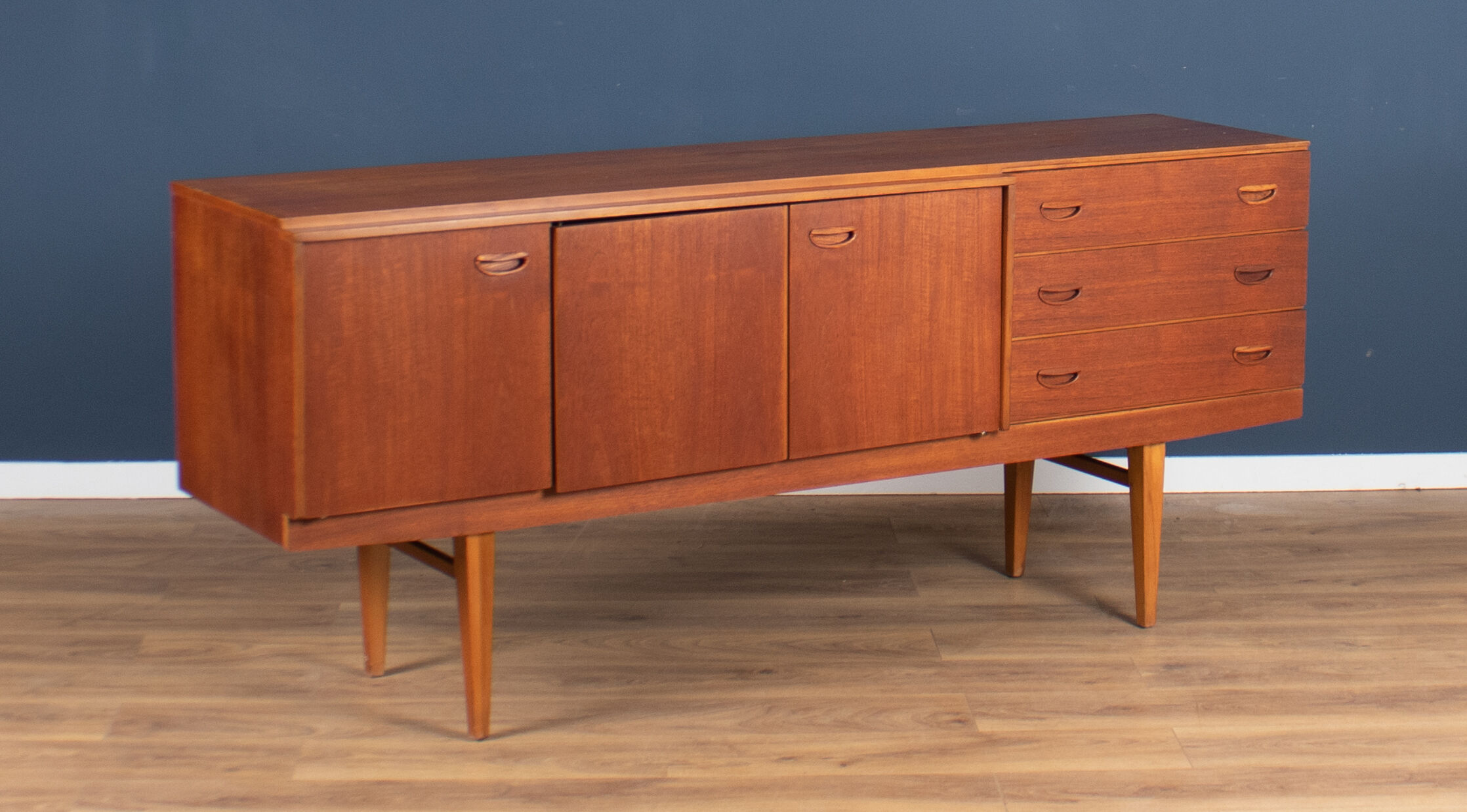 Retro teak 1960s beutility mid century sideboard