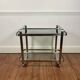 1960s-70s rolling trolley in the style of Martini & Rossi