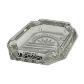 Art Deco glass ashtray