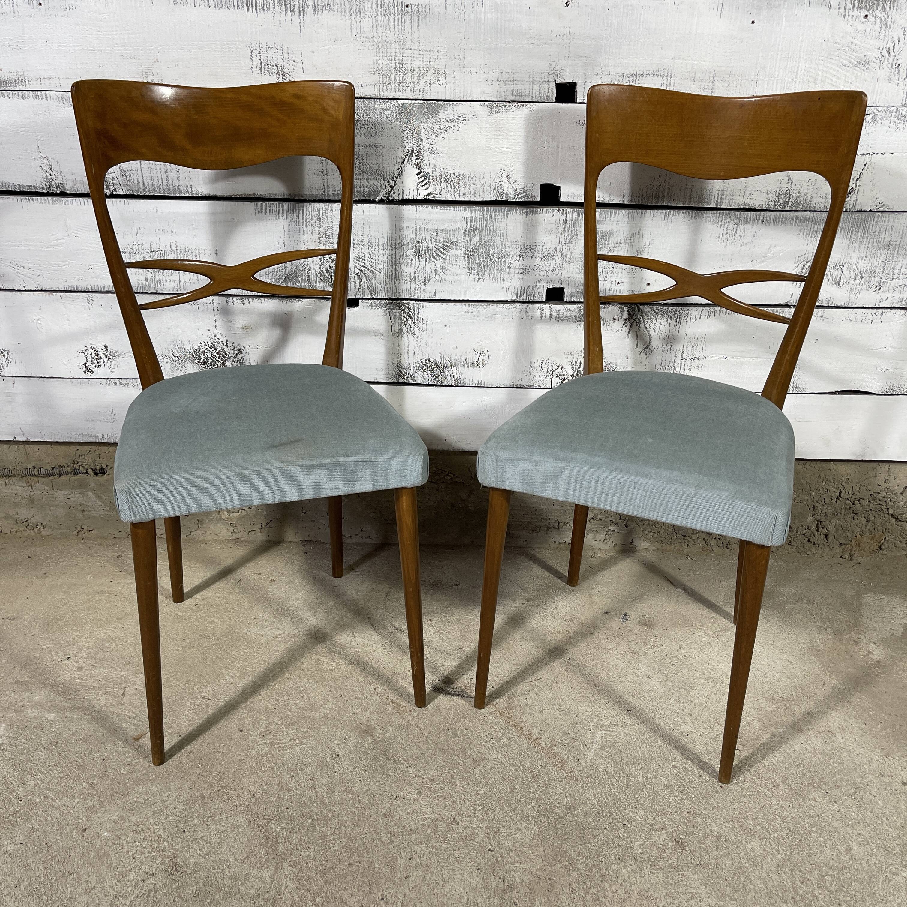 Lot de 2 chaises vintage