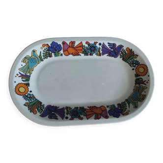 Oval porcelain dish Villeroy Boch Acapulco