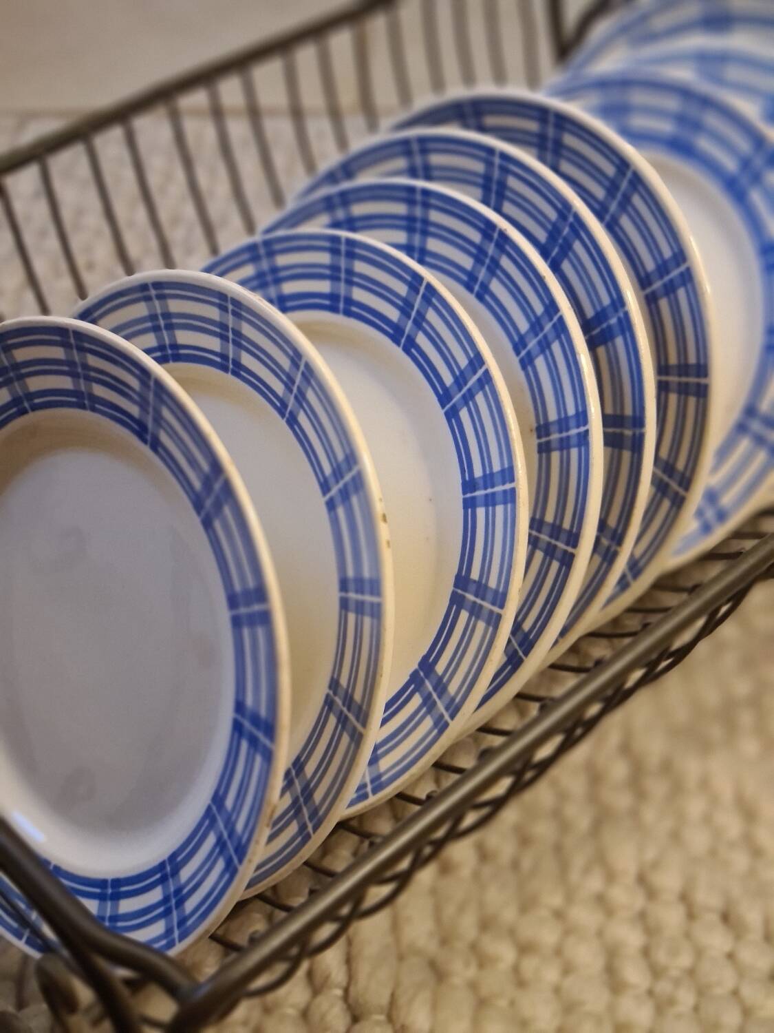 Old Badonvillers dessert plates