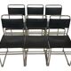 Set of 6 B5/B40 Chairs with Tubular Frame attributed to Marcel Breuer