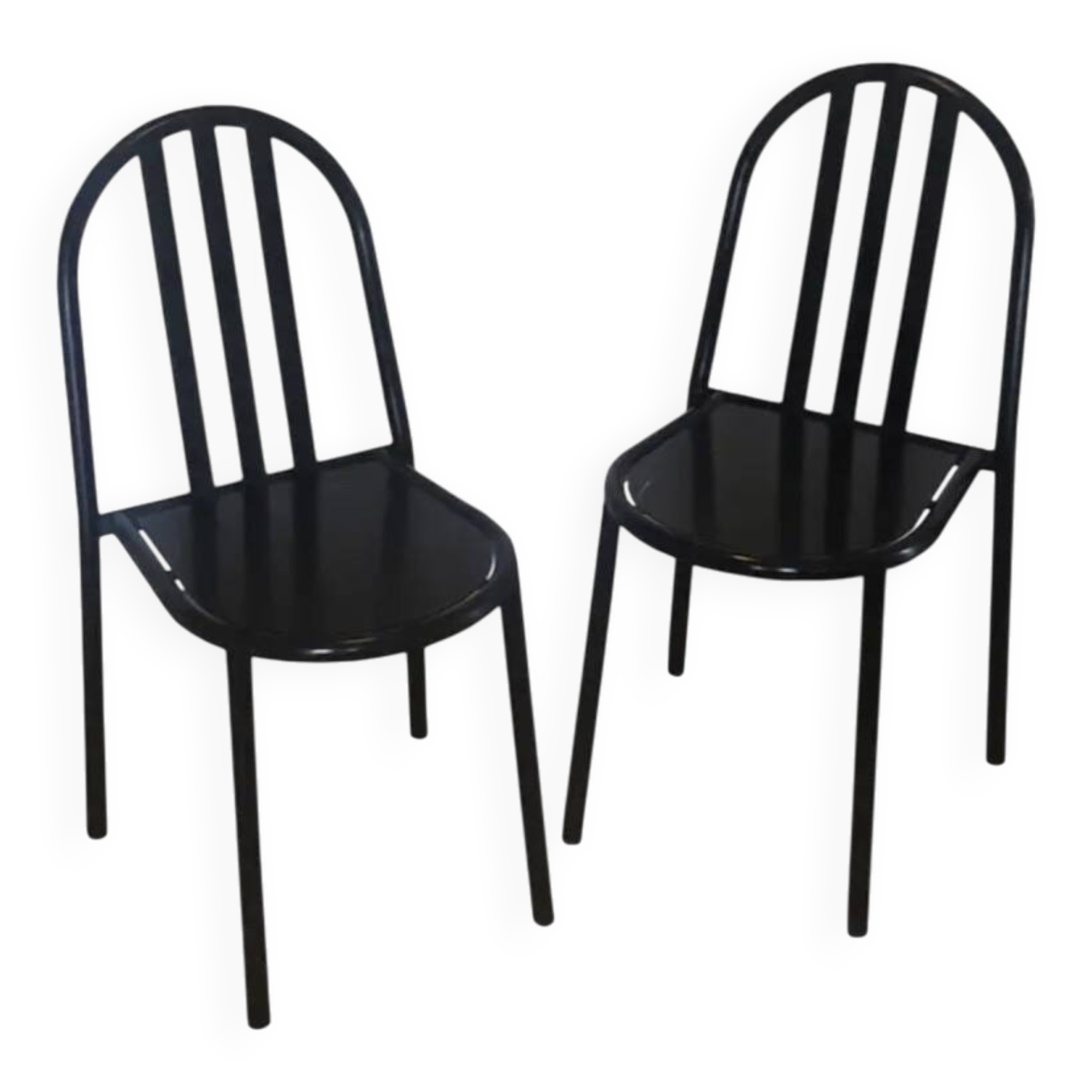 Pair of RMS chairs, design by Robert Mallet Stevens.