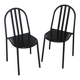 Pair of RMS chairs, design by Robert Mallet Stevens.