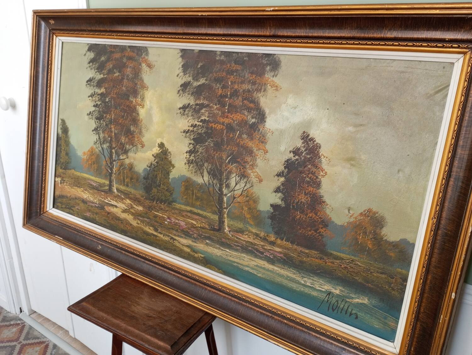 Painting by Karl Mollin