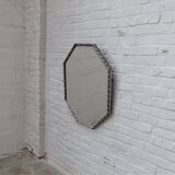 Vintage octagonal mirror