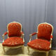 Pair of chairs style Louis XV XIX