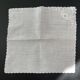 Set of 6 antique embroidered handkerchiefs