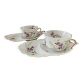 2 cups with their saucers