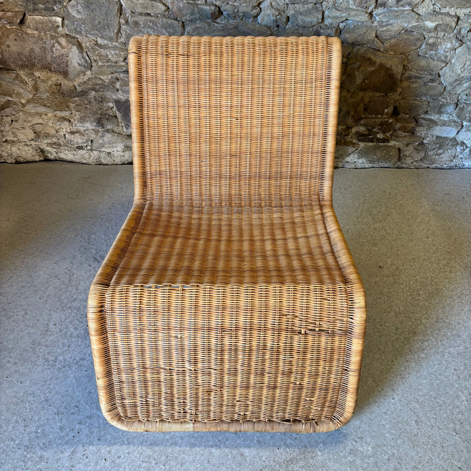 Fauteuil en rotin modèle Hestra par IKEA, 1980