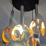 Raak waterfall chandelier 60s/70s 5 bulbs