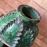 Tamegroute pottery in glazed terracotta