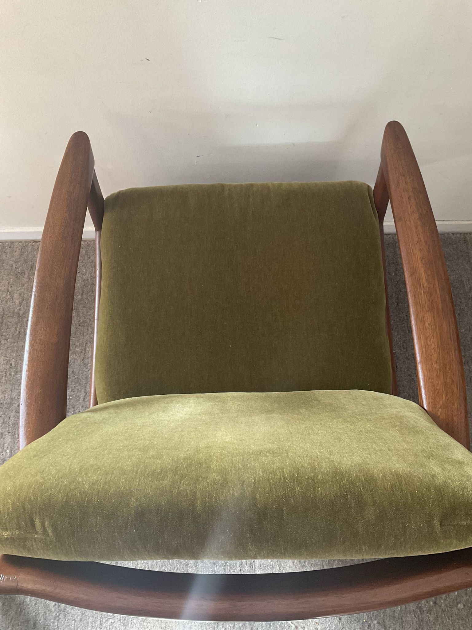 Pair of Scandinavian armchairs De Ster Gelderland in teak 60s