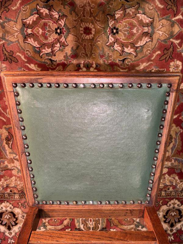 Set of 6 art deco chairs