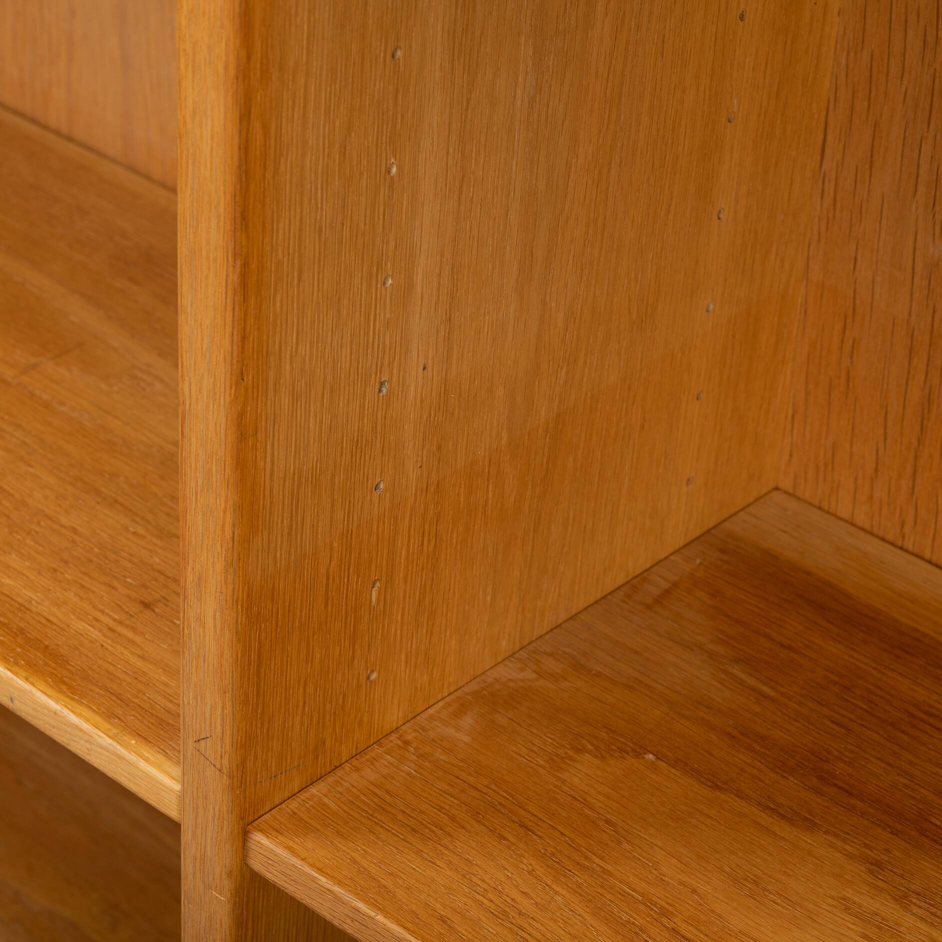 Danish Design Oak Bookcase by Borge Mogensen, 1960s