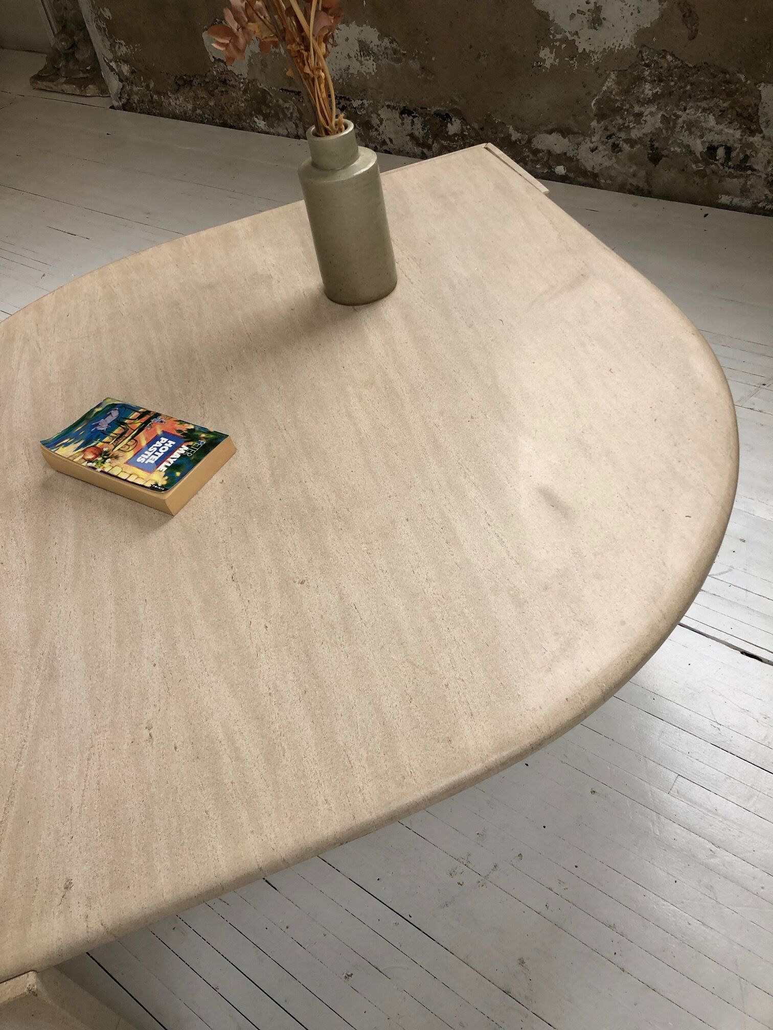 Stone eye coffee table