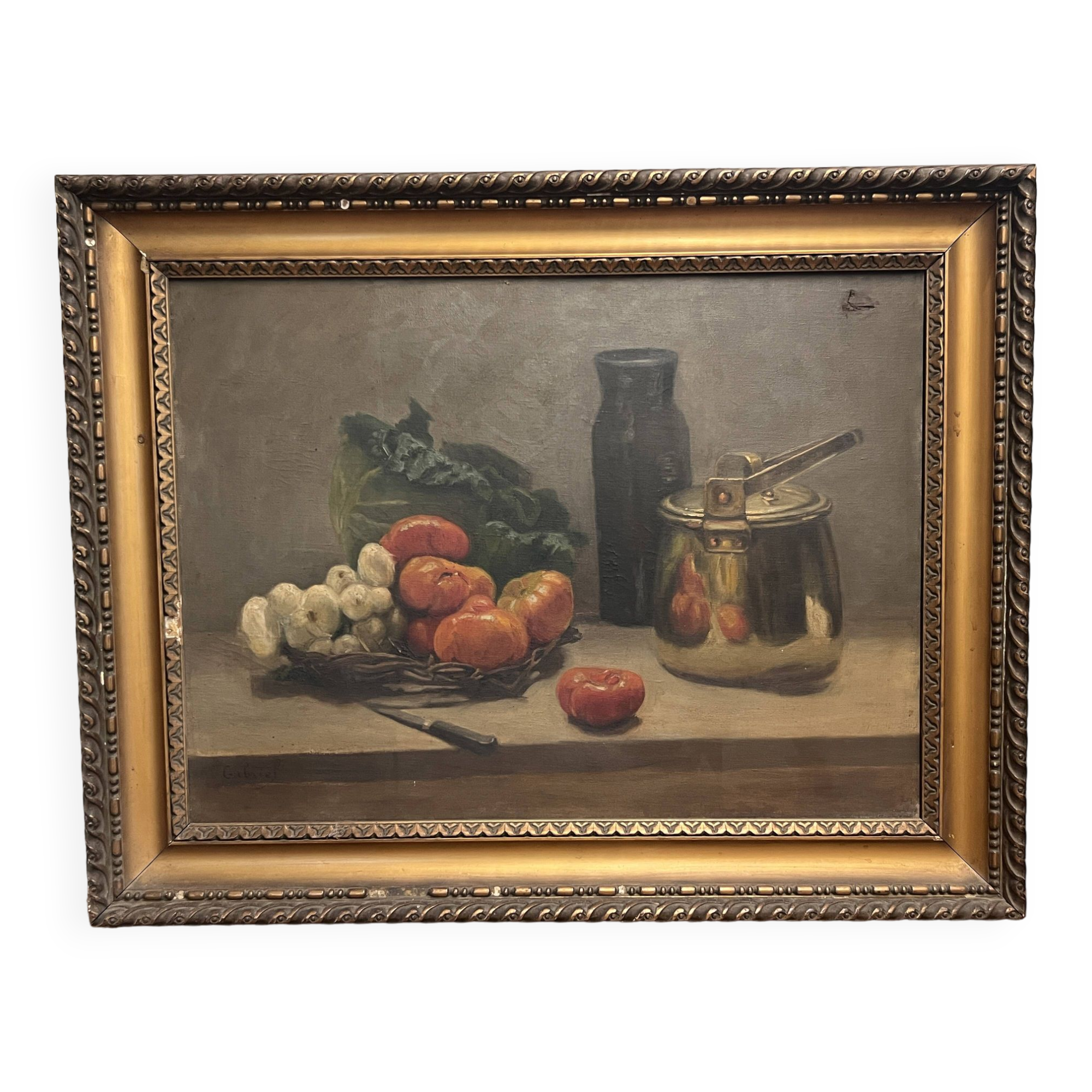 Tableau - Huile sur toile Nature morte