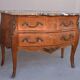 Commode sauteuse Louis XV bois de rose