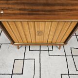 Low sideboard in teak veneer 1960"
