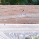 Glazed frame 70x83cm for partition