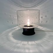 Plafonnier en verre design du milieu du siècle, années 1960