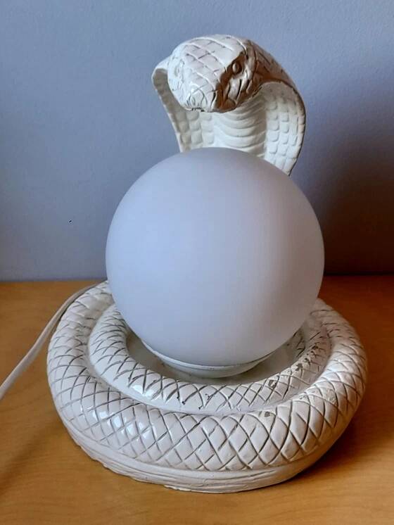 Lampe serpent Avobin, 1970